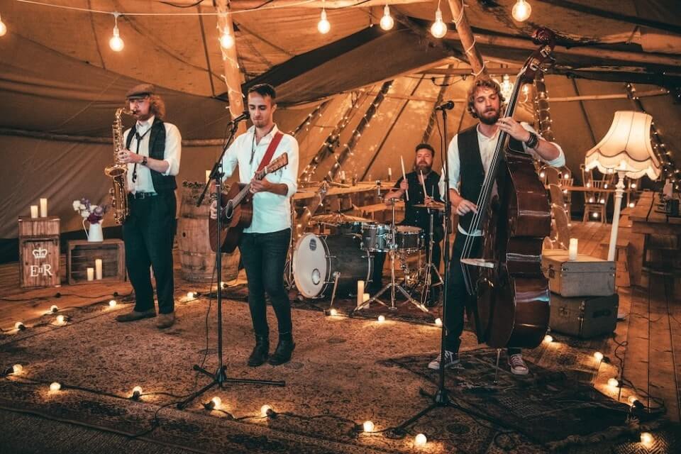Hire a band for weddings and events